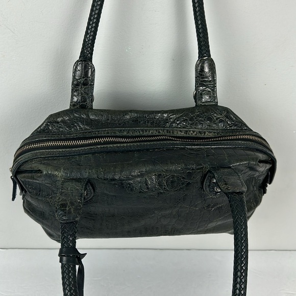 Brighton “Croc” Embossed Y2K 90’s Shoulder Bag - Picture 3 of 11